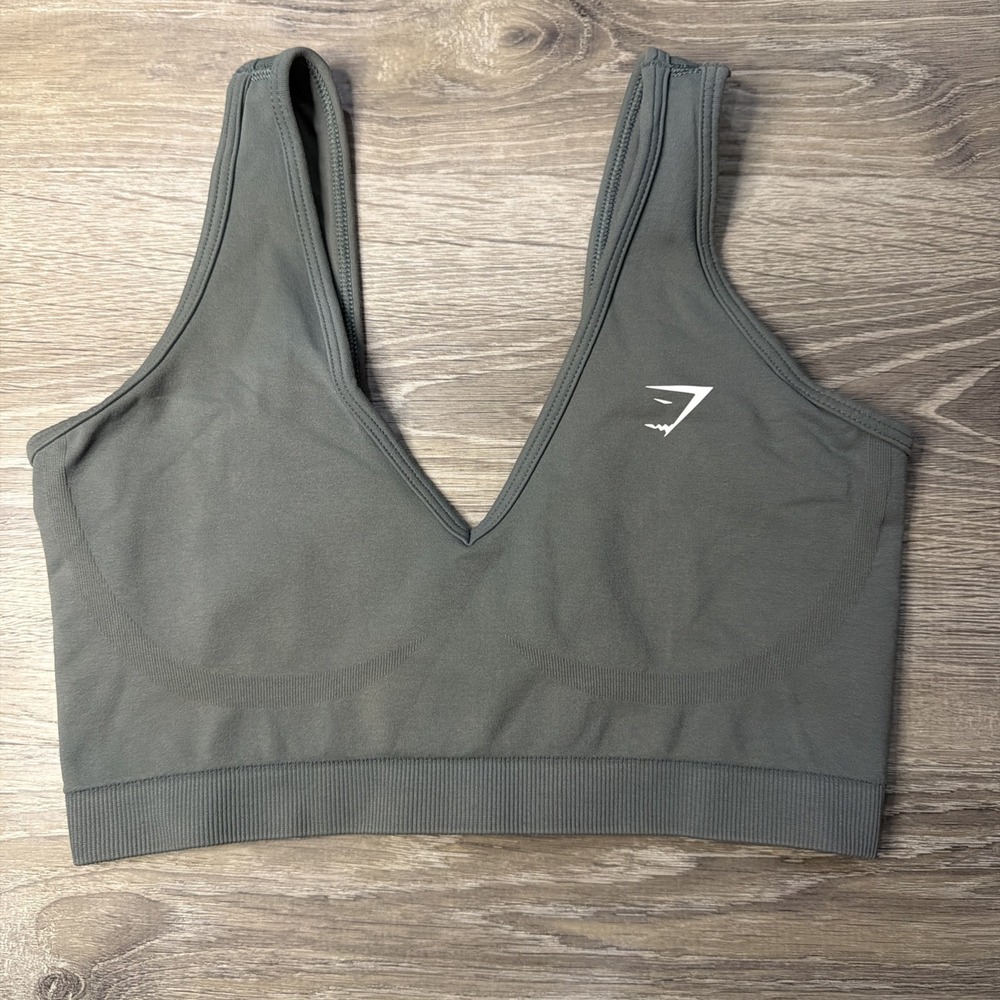 Gymshark Sports Bra Size Small Grey